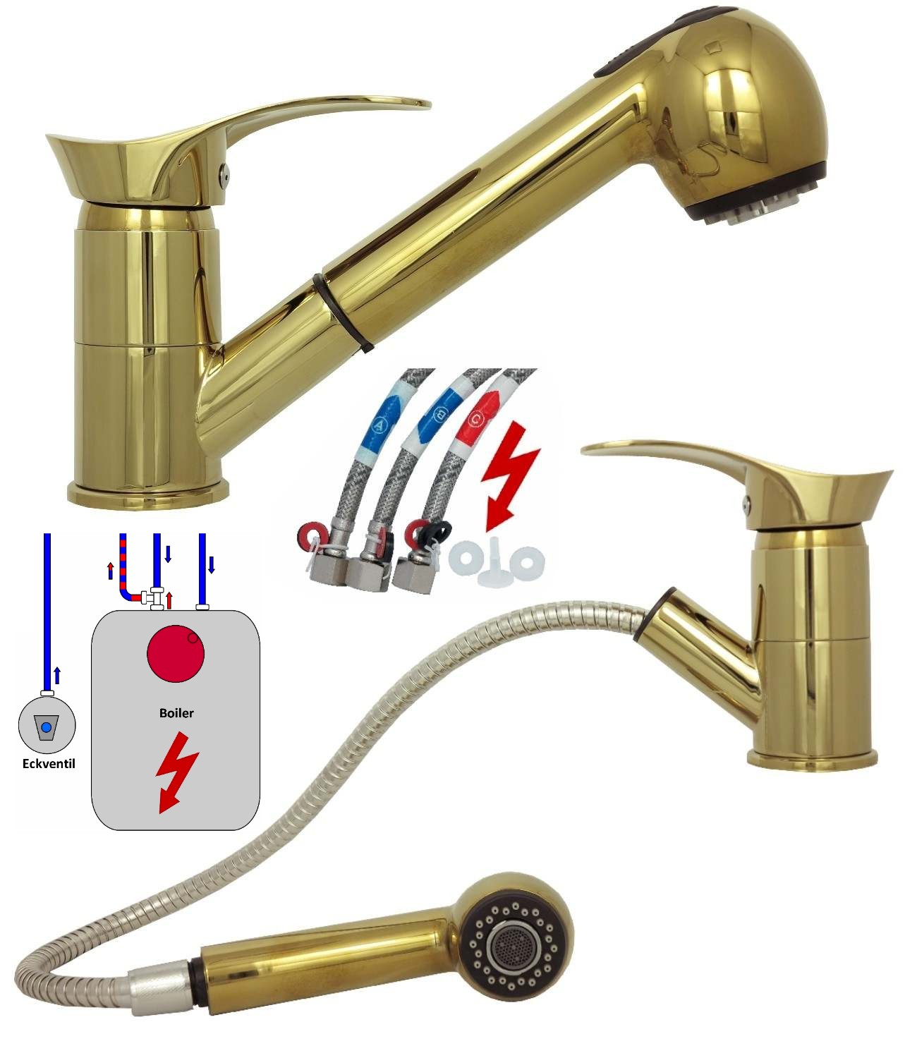 Niederdruck Armatur Drossel Konzept Armaturen