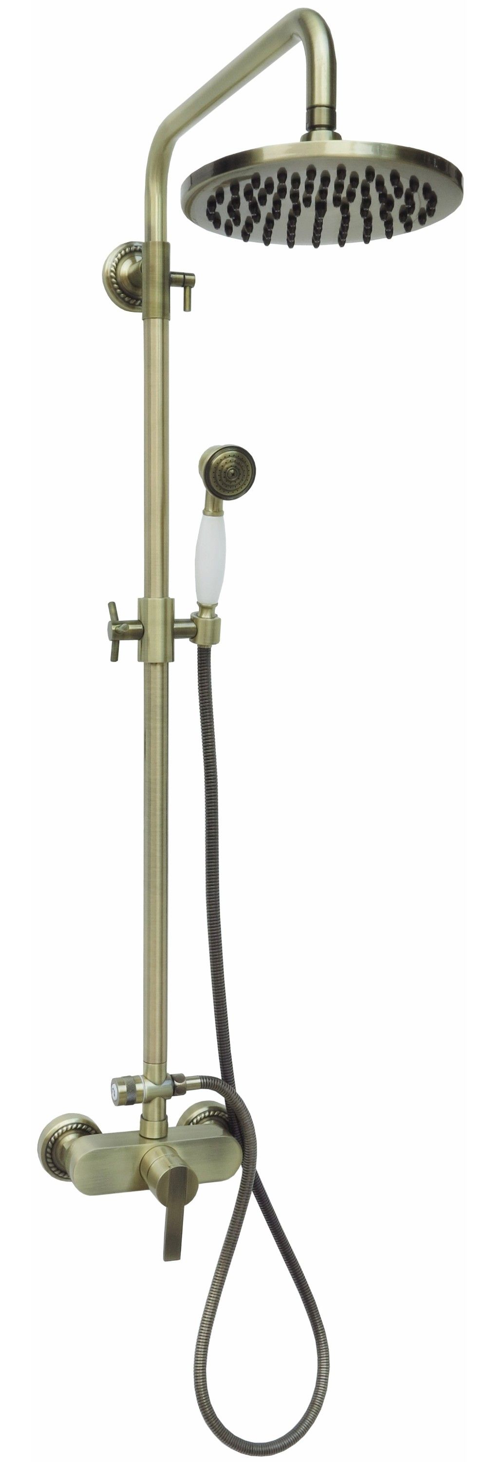 Duschset Duschsystem Brauseset Duschgarnitur Duschbrause Retro